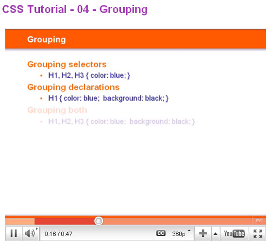 Best CSS Video Tutorials