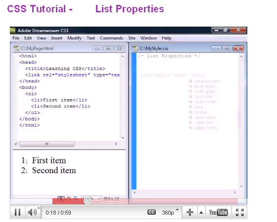 Best CSS Video Tutorials