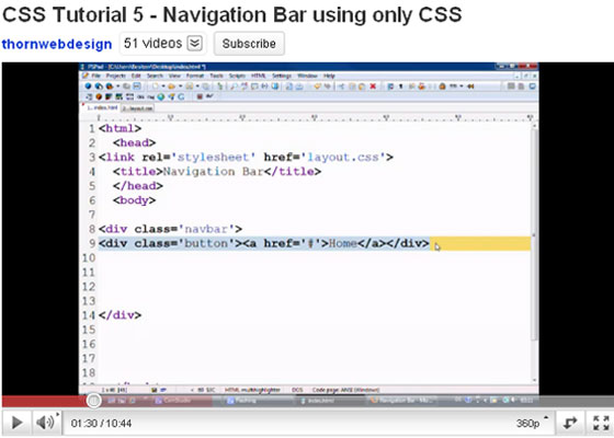 Best CSS Video Tutorials