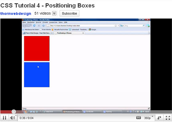 Best CSS Video Tutorials