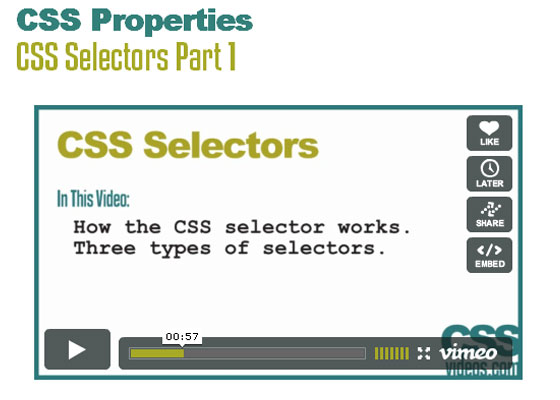 Best CSS Video Tutorials