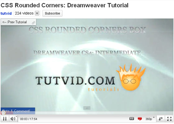 Best CSS Video Tutorials