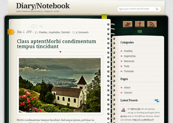 Beautiful Free WordPress Themes