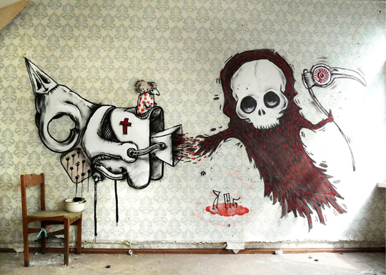 Beautiful Collection of Free Hand Graffiti Art