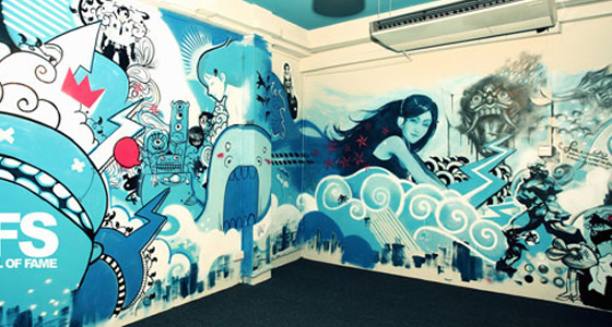 Beautiful Collection of Free Hand Graffiti Art