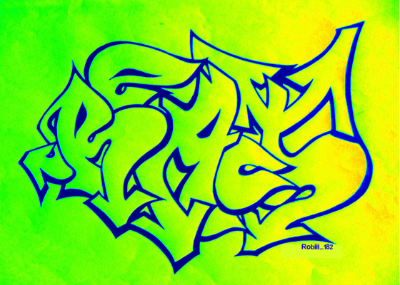 Beautiful Collection of Free Hand Graffiti Art