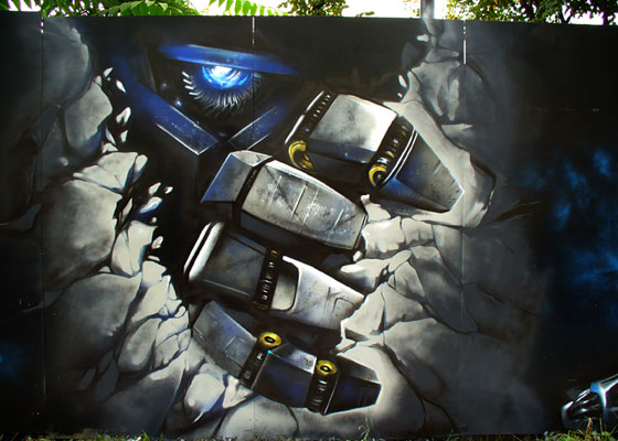 Beautiful Collection of Free Hand Graffiti Art