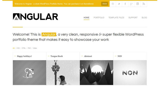 HTML5 Responsive WordPress Themes