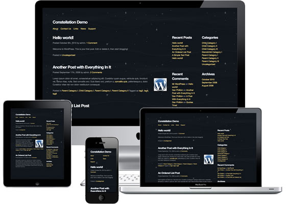 HTML5 Responsive WordPress Themes