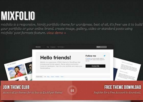 HTML5 Responsive WordPress Themes