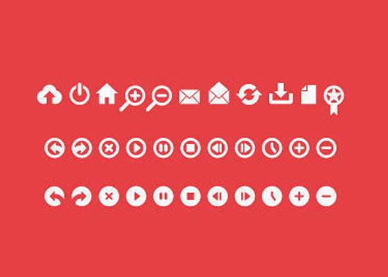 Symbols, Signs, Glyph And Simple Icon Sets For Your Design