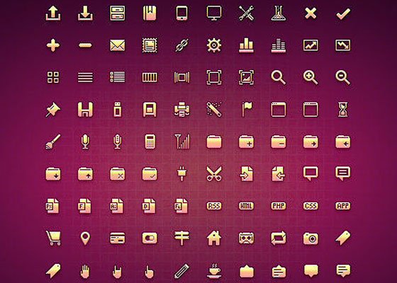 Symbols, Signs, Glyph And Simple Icon Sets For Your Design