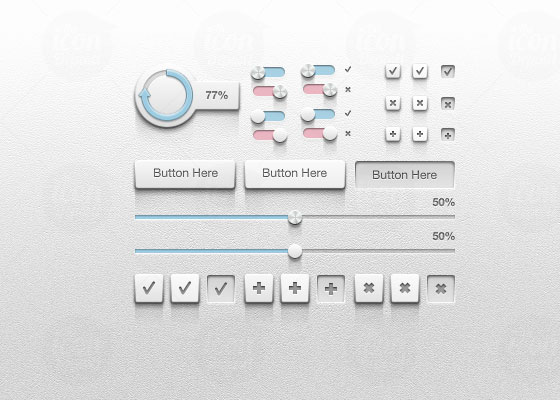 Detailed UI Kit