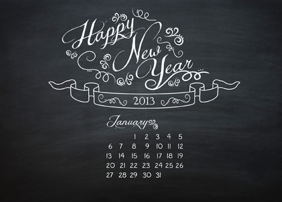 January 2013 Free Computer Backgrounds