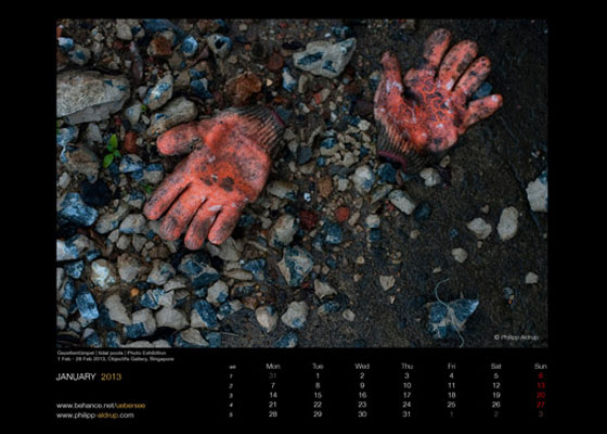 Wallpaper Calendar January 2013