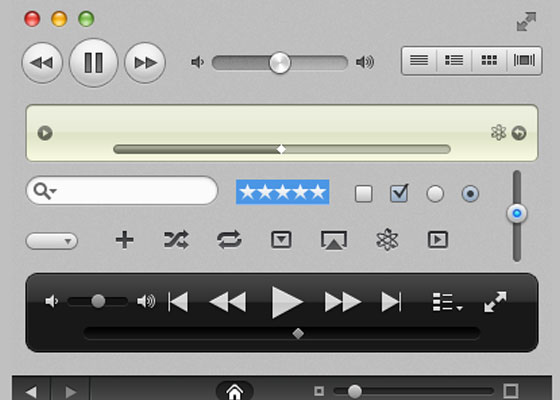 iTunes UI Kit
