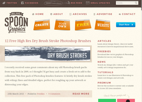 Blog SpoonGraphics