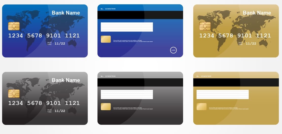 Credit Card vectors