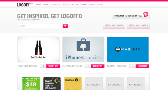 Logo Deisgn, Logo Inspiration, Logo Gallery, Logo Fi