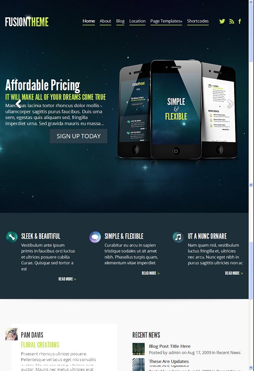 Fusion Pligg Gallery template