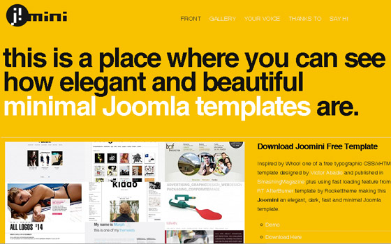 Joomla Mini