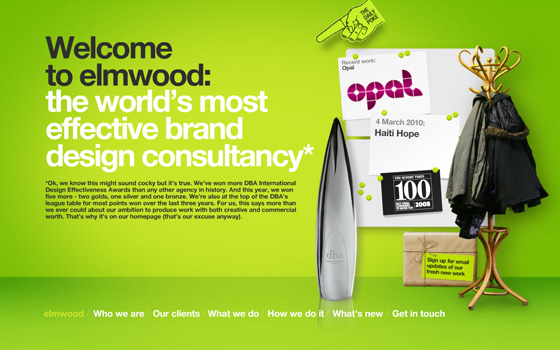 green web design