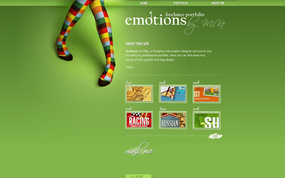 green web design
