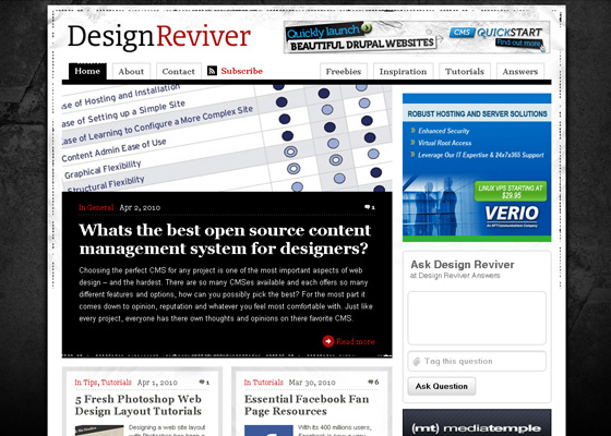 Design Resources, design blog