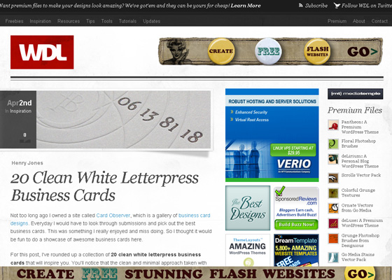 Design Resources, design blog
