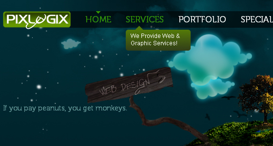 Eye-Catching Navigation Menus