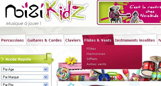 Eye-Catching Navigation Menus