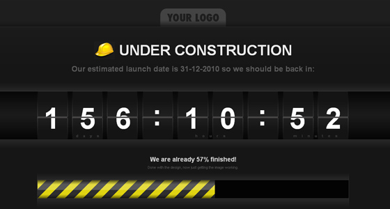 Beautiful Under Construction Pages inspiration