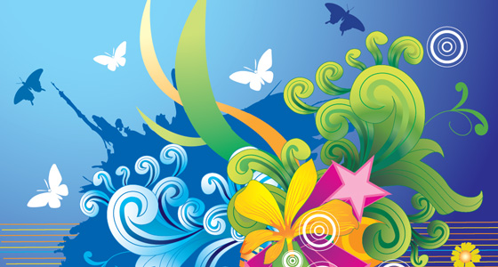 20+ fresh Abstract Vectors