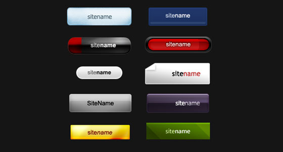 Free PSD buttons
