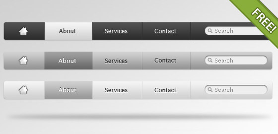 Free PSD Web Buttons