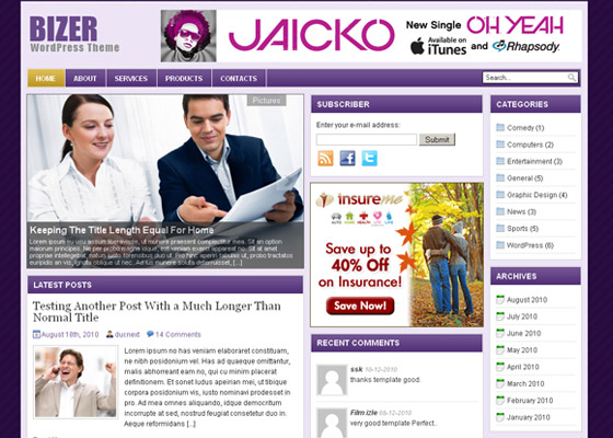 Wordpress Themes