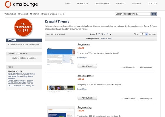 Best Drupal Themes Providers
