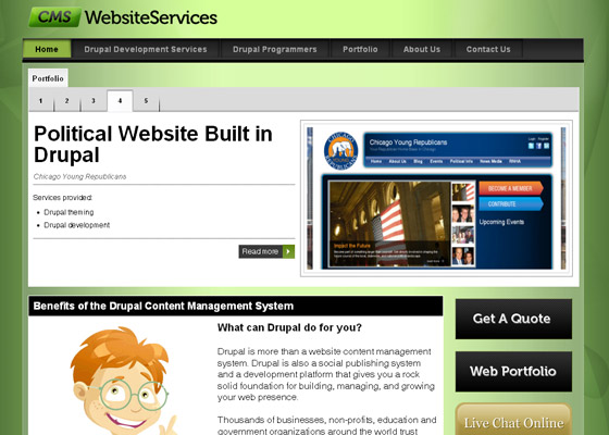 Best Drupal Themes Providers
