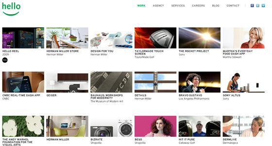 Awesome Flash Portfolios