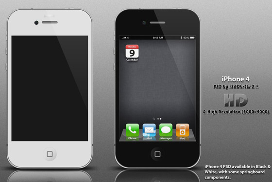 Iphone PSD Files