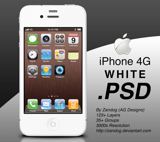 Iphone PSD Files