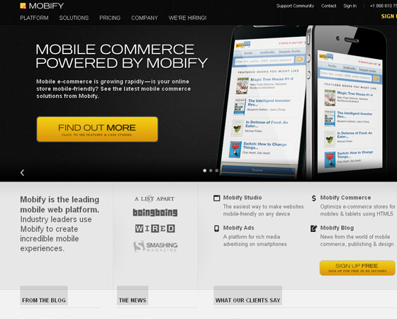 Beautiful Corporate Websites