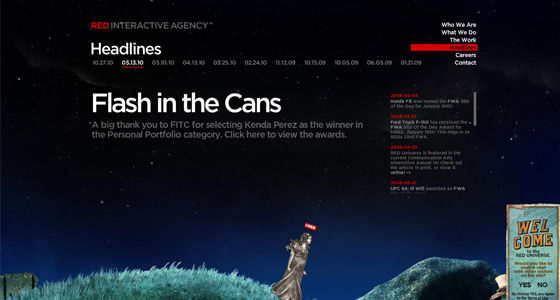 Awesome Flash Portfolios