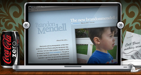 Examples of Slideshows in Webdesign
