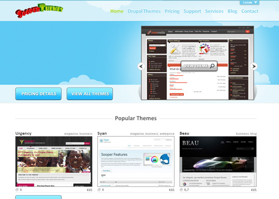 Best Drupal Themes Providers