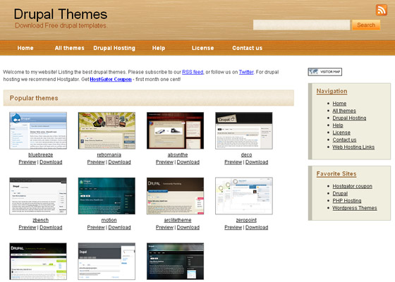 Best Drupal Themes Providers