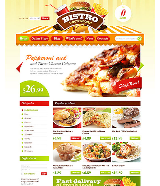 Joomla ecommerce Templates