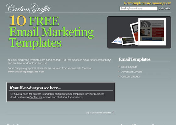 eMail Newsletter Providers