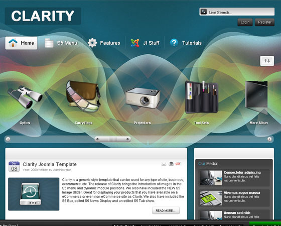Joomla ecommerce Templates