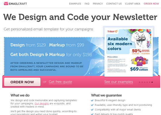 eMail Newsletter Providers